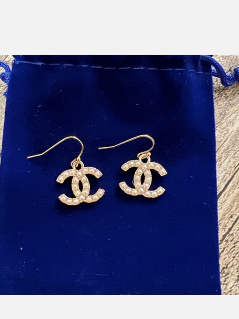 Pearl Pendant 14 K Hook Drop Earrings